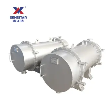 Poultry rendering-Tube Condenser