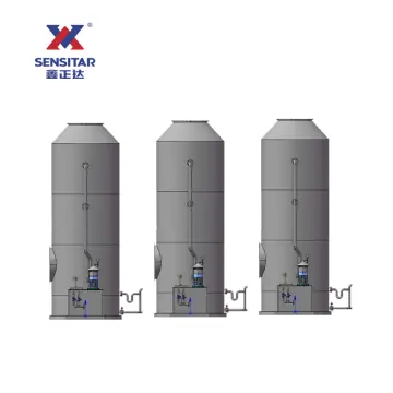 Poultry rendering-Scrubber