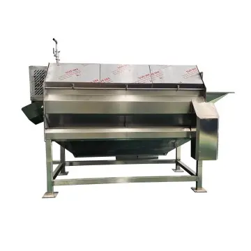 Potato Dry brush machine