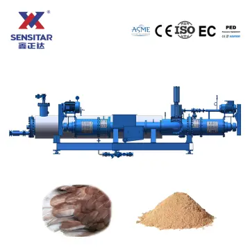Poultry rendering-Continuous hydrolyser