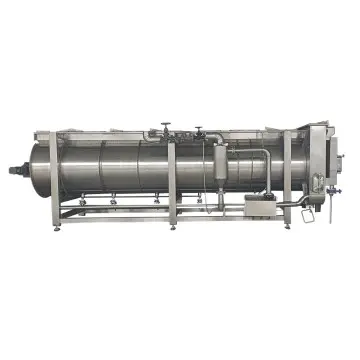High temperature blancher for potato