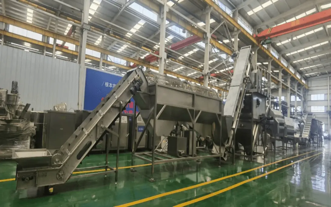 Tinwing-French fries production line shipped to Poland