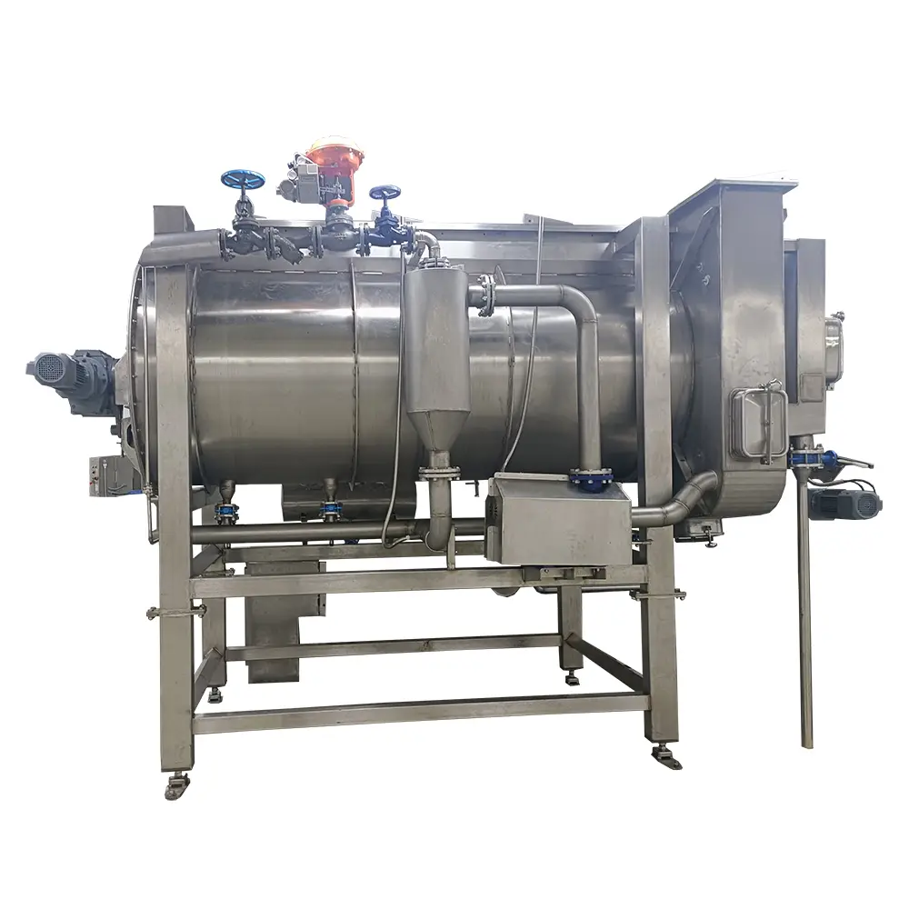 High temperature blancher for potato